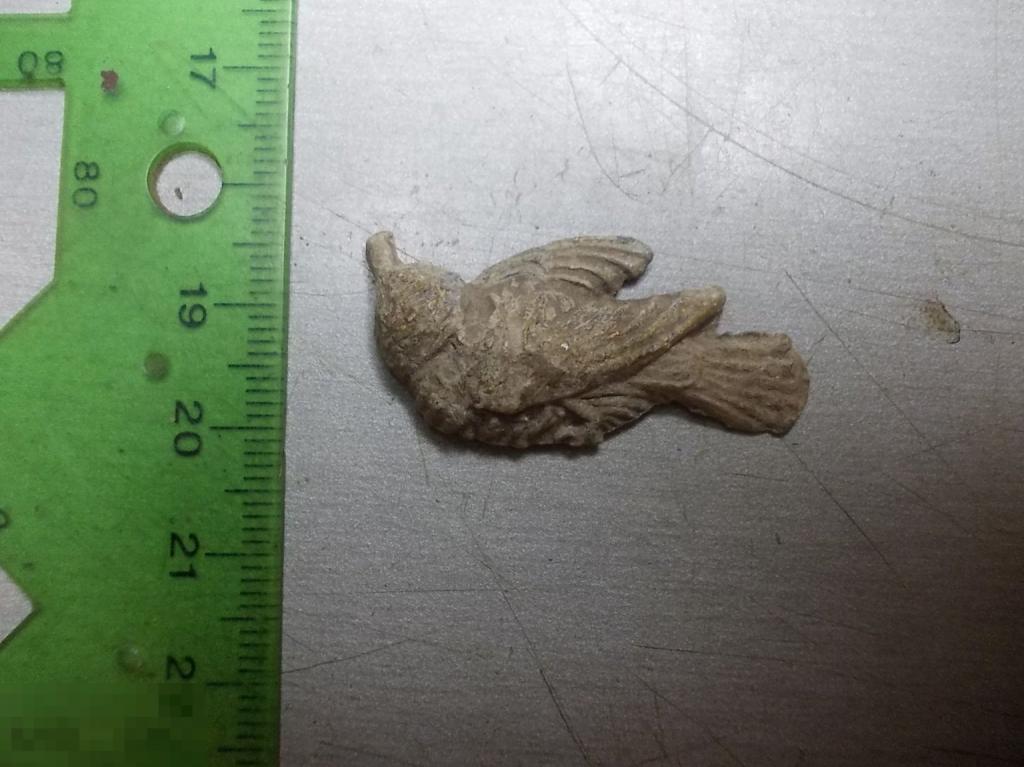 Игрушка Птичка Олово  Царская Россия  До 1917 год Оригинал