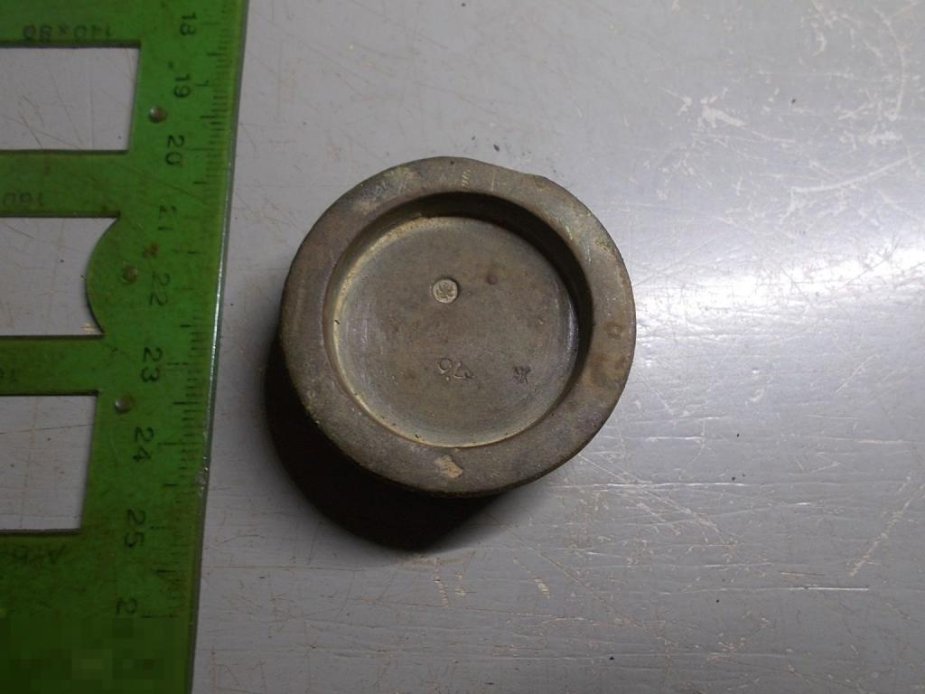 Гирька 24 золотника Бронза клейма 19-20 век Российская Империя 02