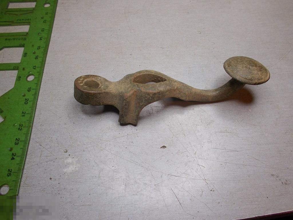 Телеграфный ключ 19 век Бронза  Оригинал