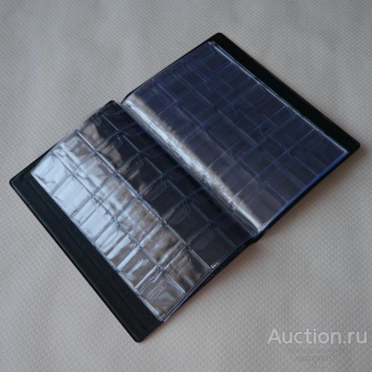 Карманный альбом для 138 монет Комбинированный НОВЫЙ монетник (арт 5520)