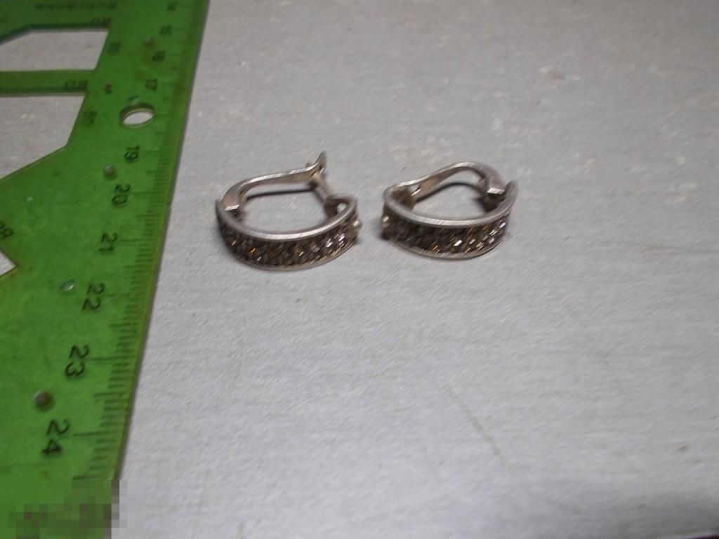 Серьги.Серебро 925 проба Оригинал