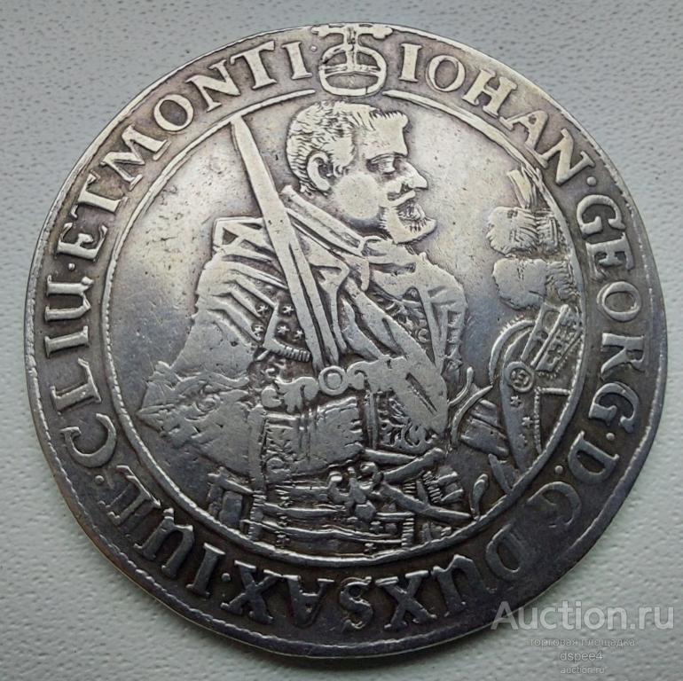 Саксония талер 1644 Иоганн Георг I