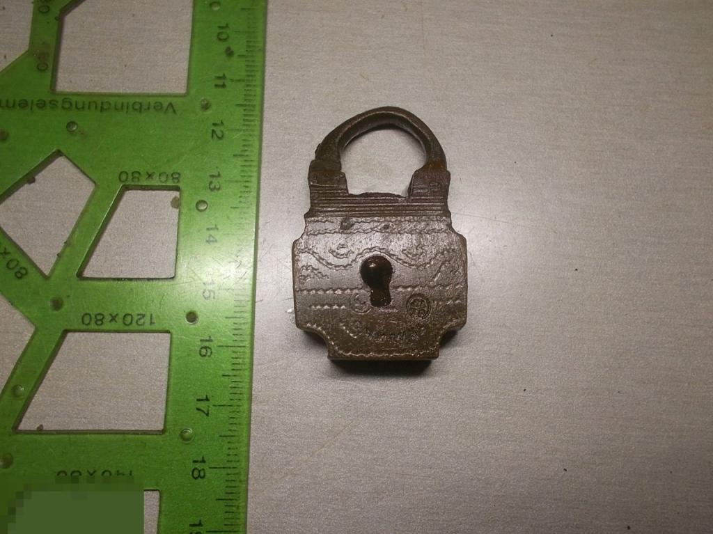 Замок Замочек Бронза Чилинъ Россия 19-20 век