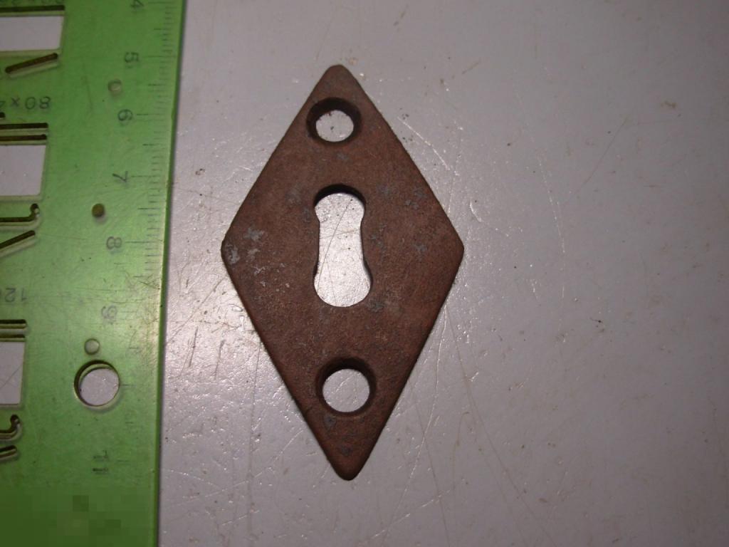 Накладка на личинку замка.Старинная Оригинал