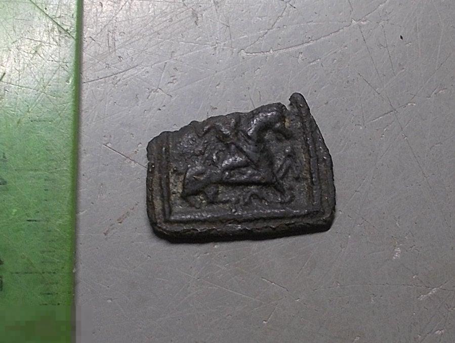 Иконка Чудо Георгия о змие 14-15 век Оригинал