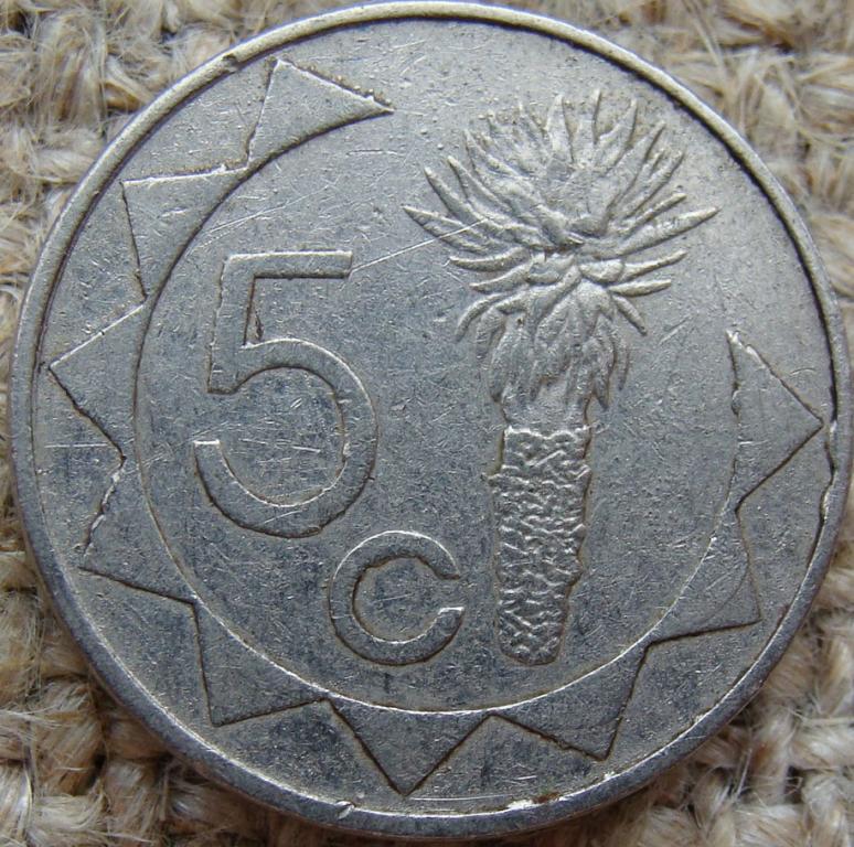 Намибия 5 центов 1993 год