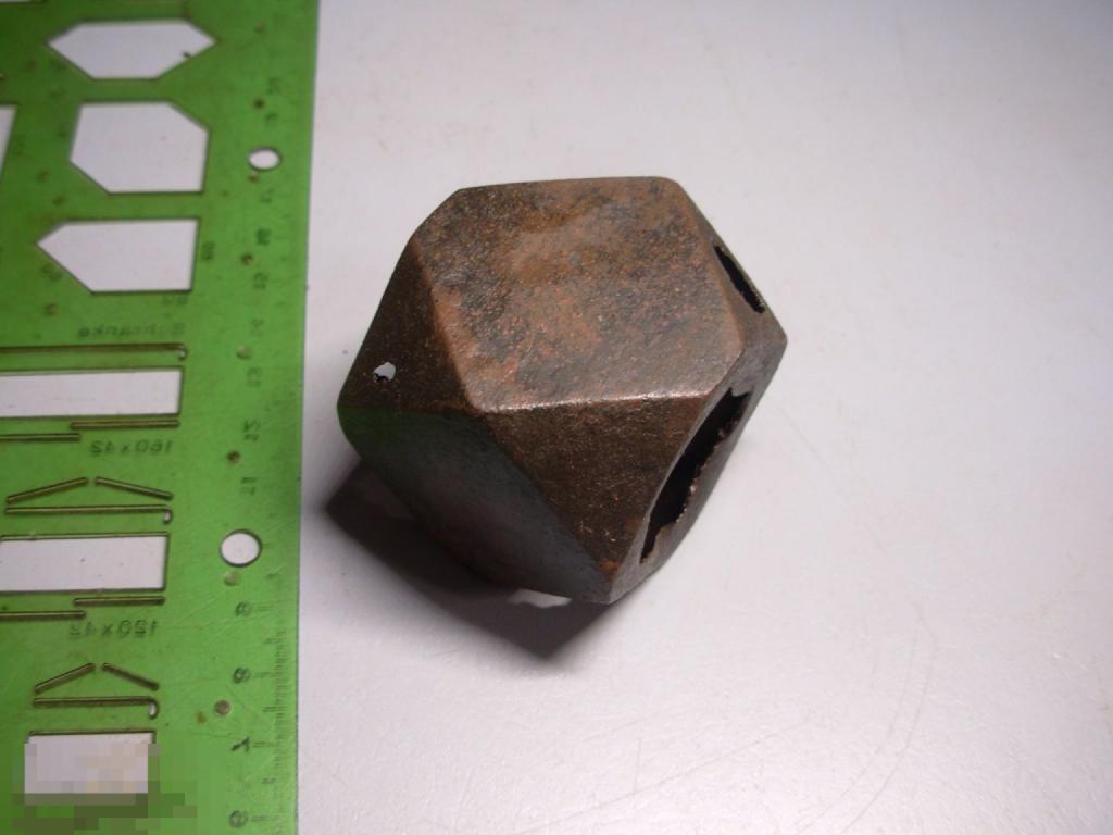 Противовес Безмена бронза Калуга 1837 год Оригинал