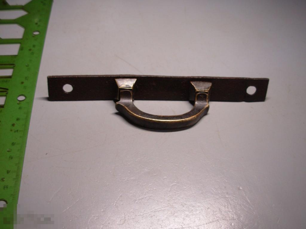 Ручка Дверная .Бронза Сталь Российская империя 19 век Оригинал