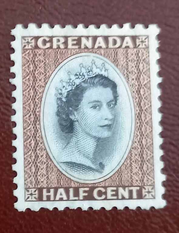 Гренада 1955 год Стандарт Королева Елизавета II Чист +
