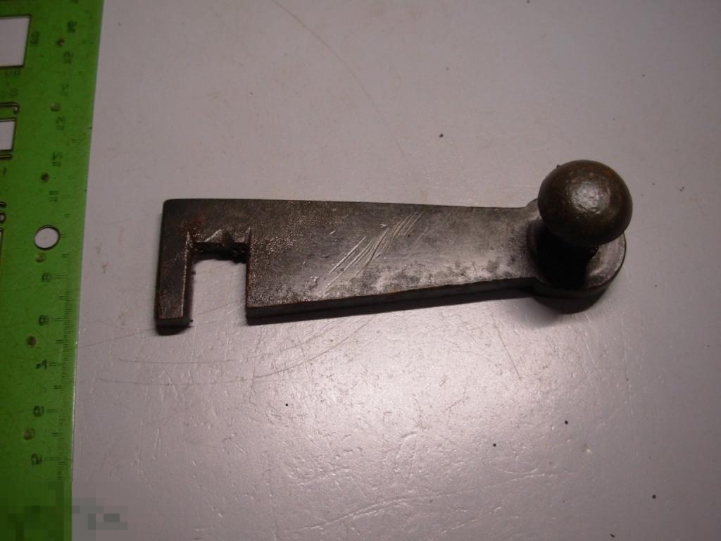 Крючок оконный  Российская империя 19 век Бронза Оригинал