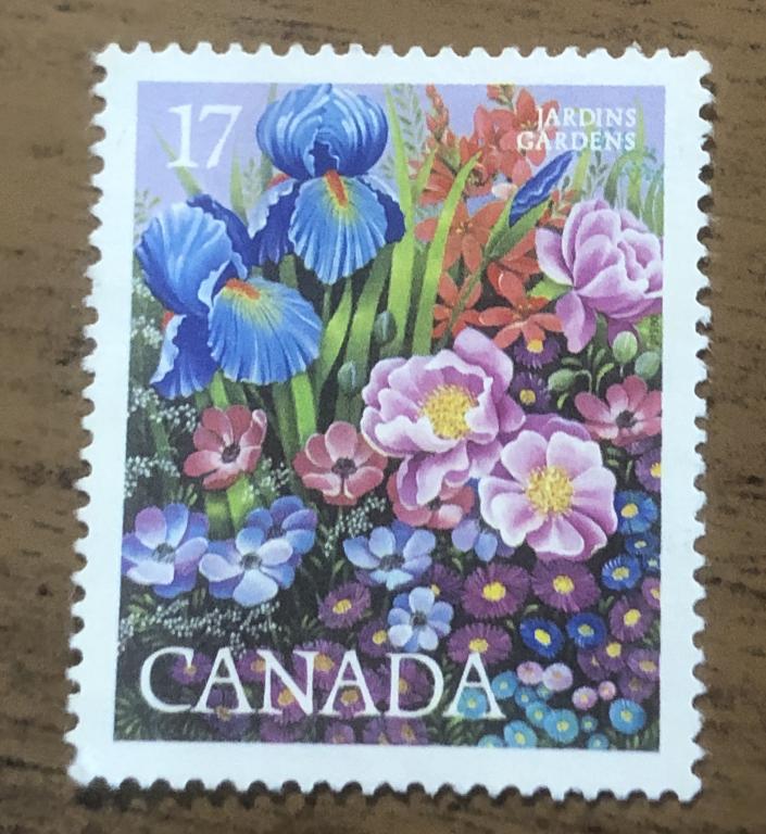 Марки Канады 1980 цветы флора