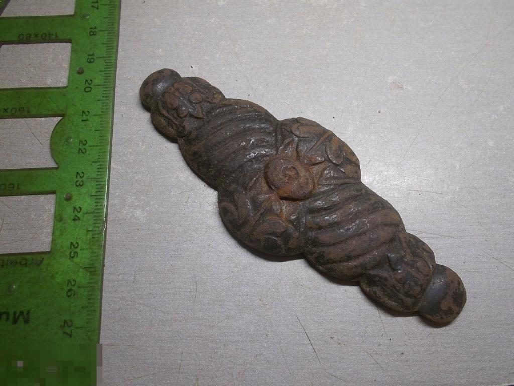 Тыльник Накладка Ружья Бронза 18 век Оригинал