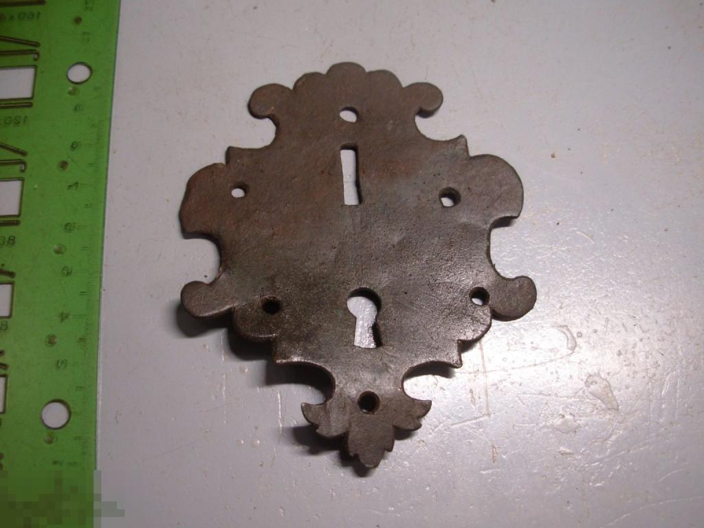 Накладка на врезной замок..Латунь.Оригинал 19 век