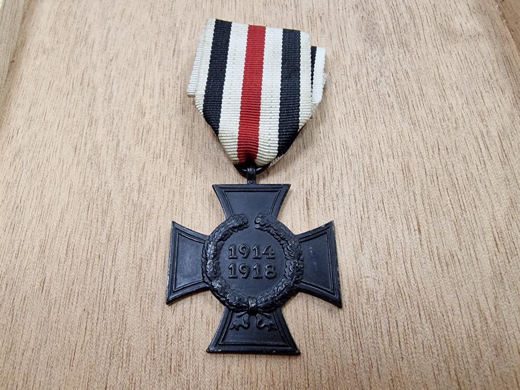 ПОЧЕТНЫЙ КРЕСТ ПЕРВОЙ МИРОВОЙ ВОЙНЫ 1914-1918 КРЕСТ ГИНДЕНБУРГА БЕЗ МЕЧЕЙ