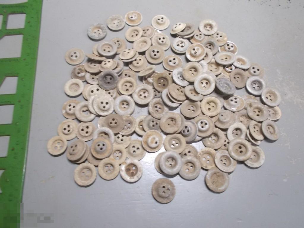 135 штук Пуговица палатка 3 рейх Вермахт Оригинал