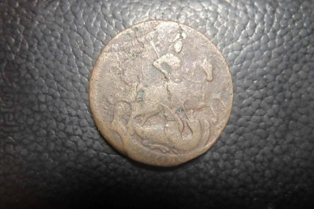 2 копейки 1757 двойной удар брак