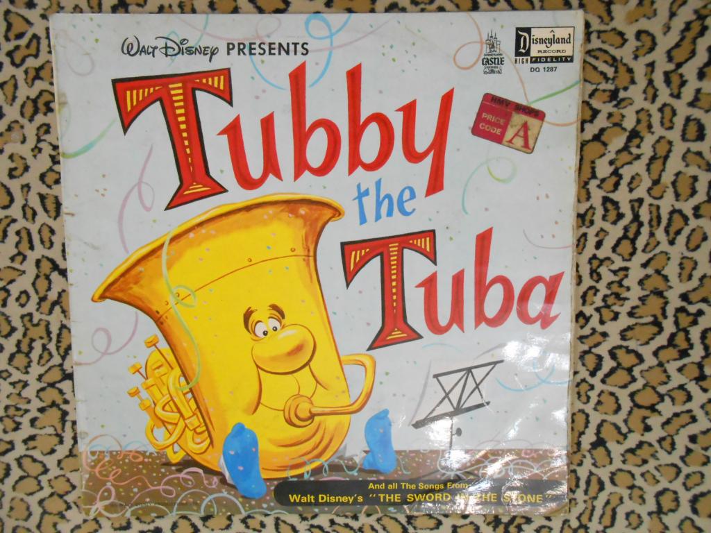 LP Walt Disney Presents The Musical Story Of Tubby The Tuba