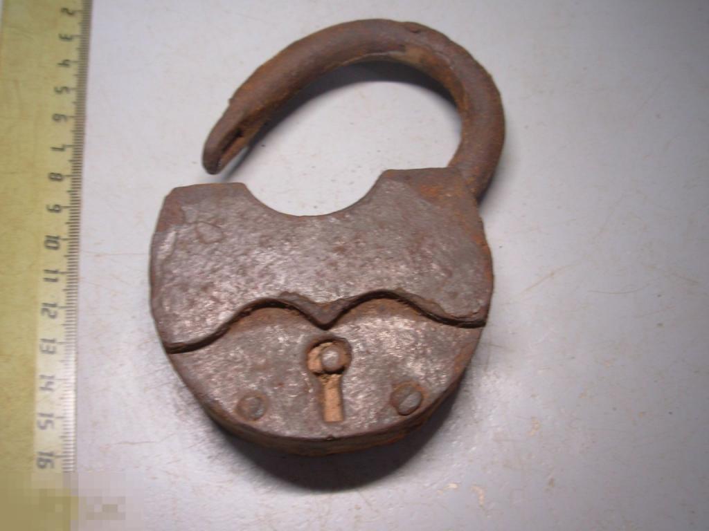 Замок железо 19-20 век Империя Оригинал