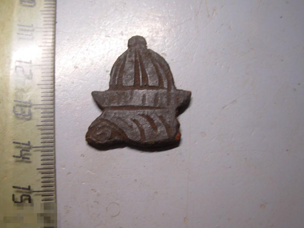 Фрагмент силуэтного Замка Замочек  бронза 18 век Оригинал