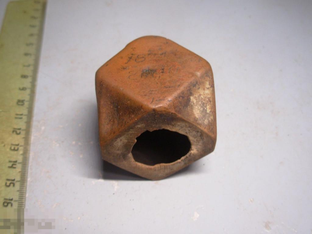 Противовес Безмена бронза Калуга 1824 год Оригинал