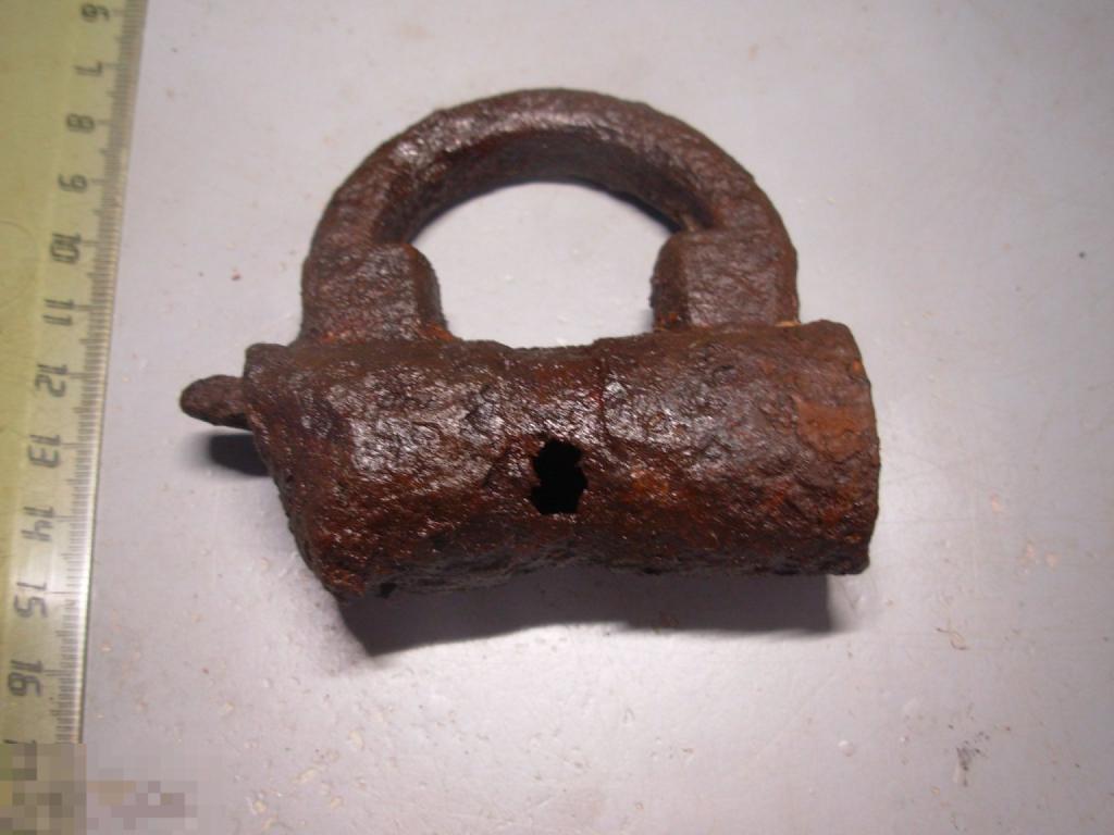 Замок железо  18-19 век Империя Оригинал