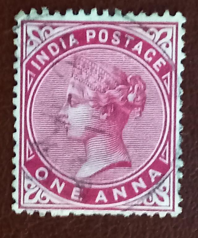 Индия Британская 1900 год Стандарт Королева Виктория Гаш +