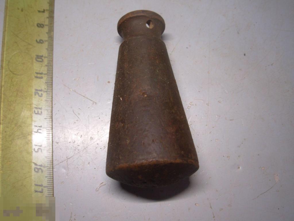 Противовес Рукоять Безмена бронза 19-20 век Оригинал