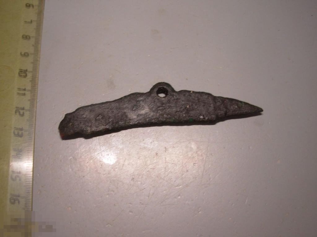 1812 год Накладка фрагмент серпантин ружья Франция Бронза Оригинал