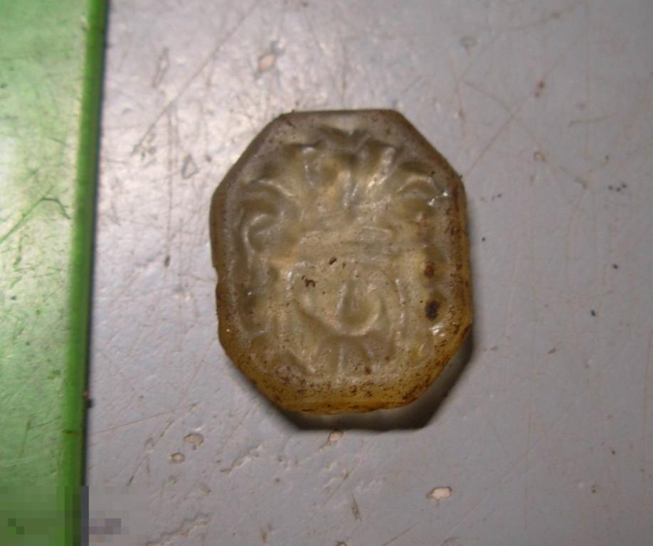 Печать дворянская Вензель Гемма Оригинал 19 век