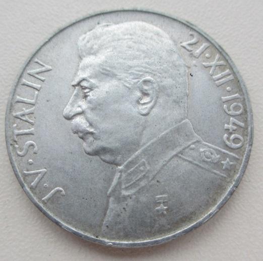 100 крон 1949 года, И.Сталин Чехословакия
