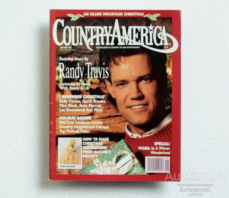 Журнал Country America #1 1992  (Randy Travis)  USA