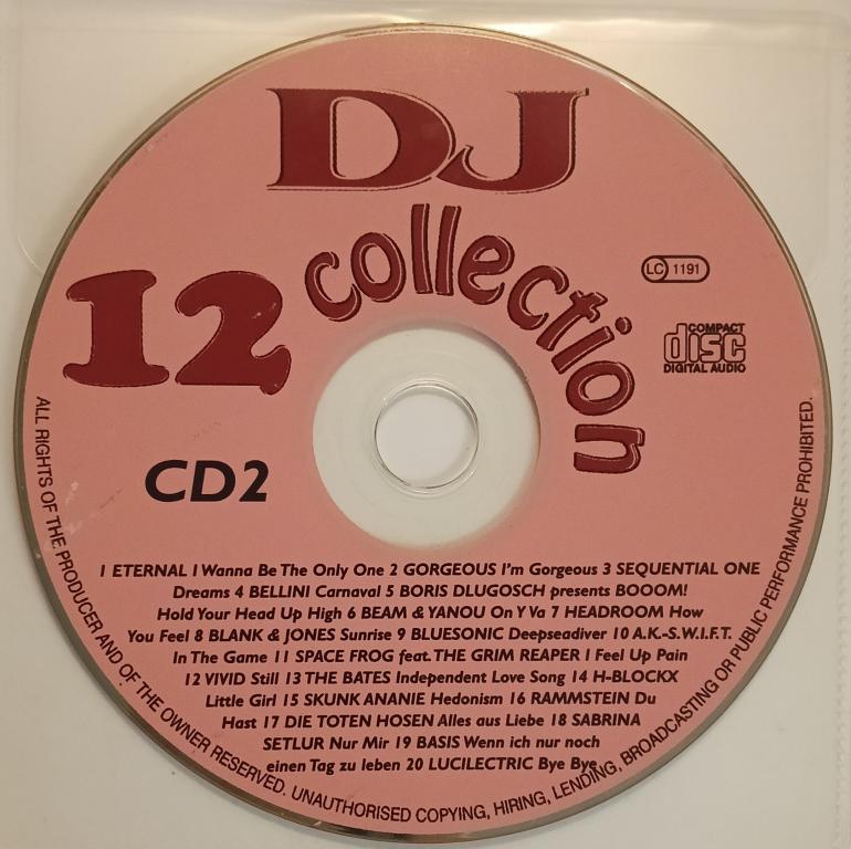 CD DJ 12 collection, CD2, Дёшево!