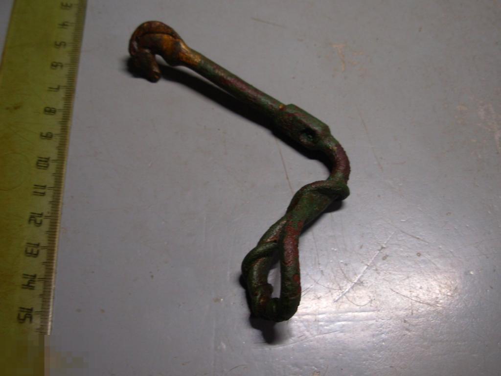 Голова лошади и кнут Элемент декора Бронза  Россия 19 век Оригинал