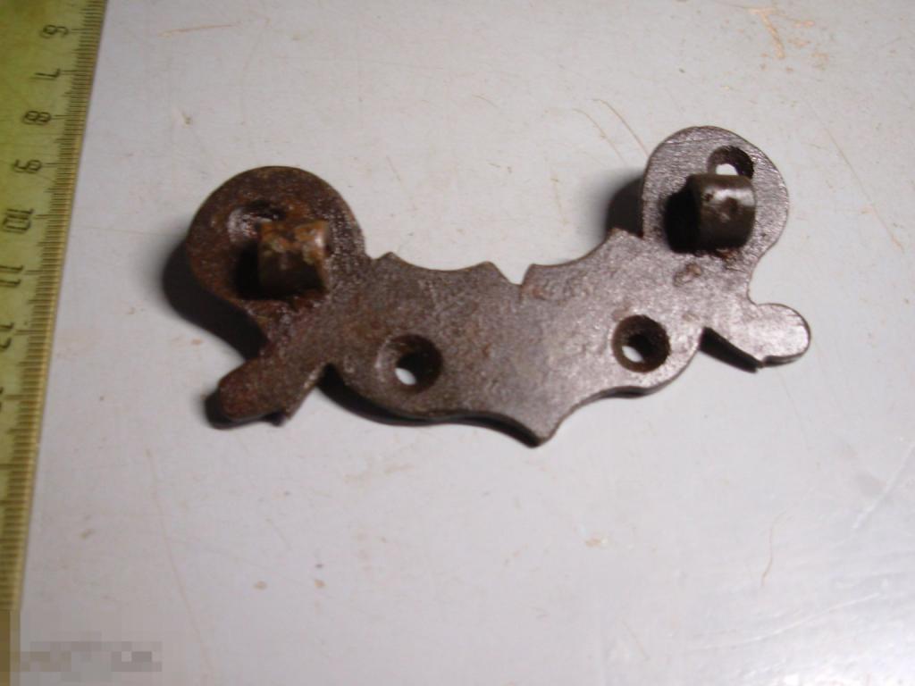 Деталь Ручка Дверная Мебельная 19 век Бронза Оригинал