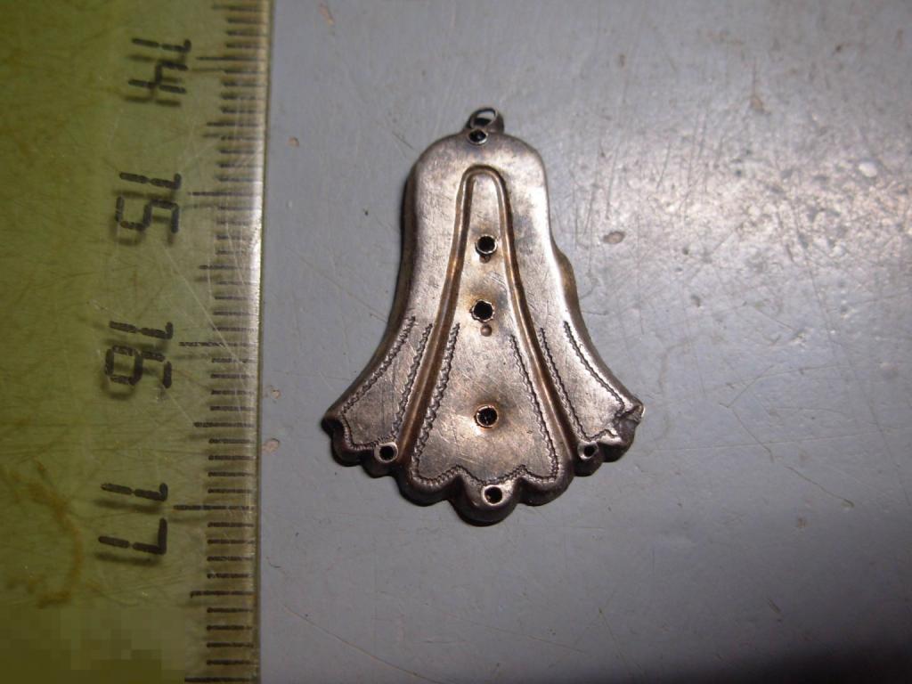 Привеска Серебро 19 век Российская Империя 84 проба Клейма Оригинал