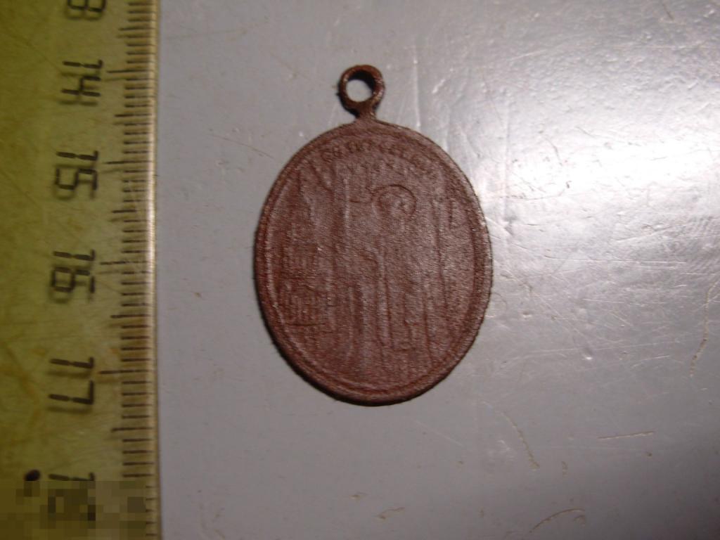 Образок Иконка Жетон 19 век Бронза Оригинал