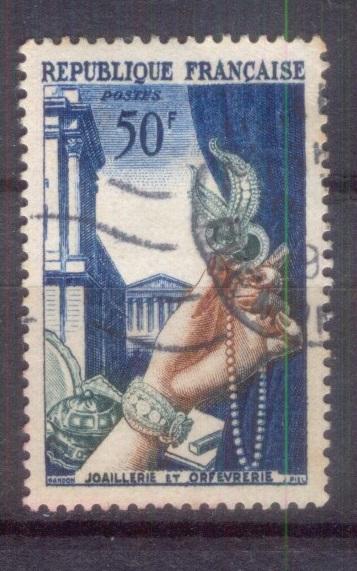 Франция 1954 Mi#  999  Ювелирные украшения гаш