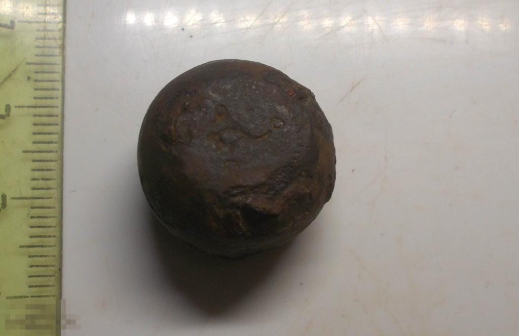 Гирька бочонок Домонгол Русь Кривичи 11-13 век Клеймо Редкость Оригинал