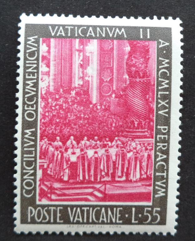 Ватикан 1966 г.  Церковный совет  . Религия  55L   **   Л.59