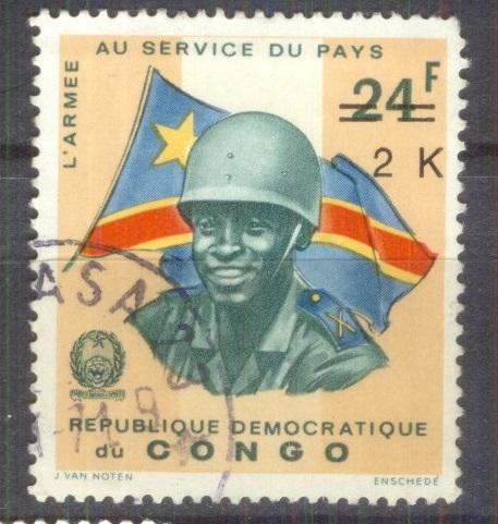 Конго 1970 Mi# 384   Армия на службе мира   гаш
