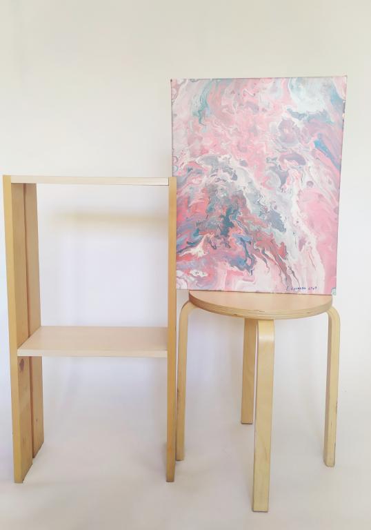 Картины: "Розовый океан" 2020 год, 40х50 см