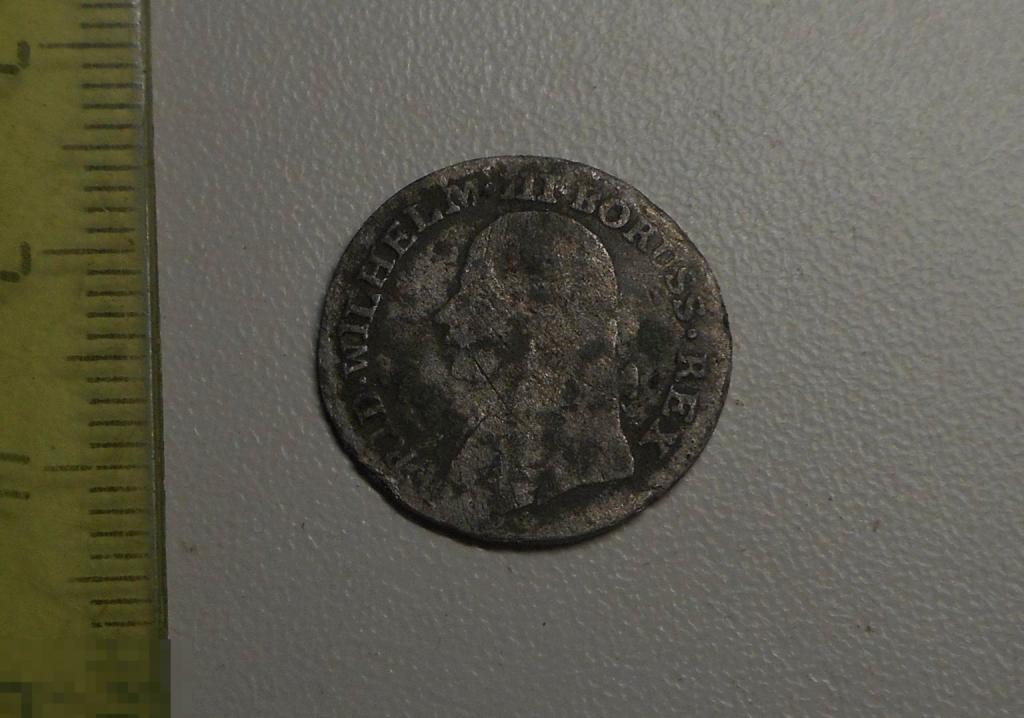 Пруссия 3 гроша 1803 год Серебро Оригинал