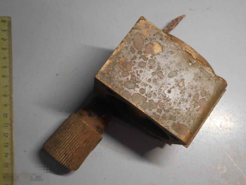 Прицел Оптика Деталь призма Бронза РККА Вермахт Оригинал