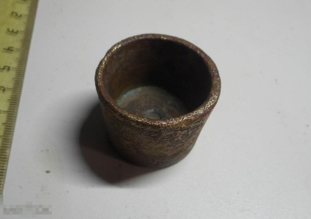 Гирька Стаканчик Бронза Россия 18 век  Оригинал