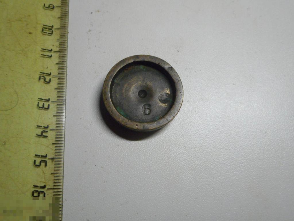 Гирька 6 золотников Сборный фунт Разновес  Бронза Оригинал