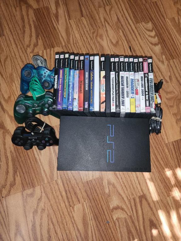 Приставка Sony Playstation 2. Комплект