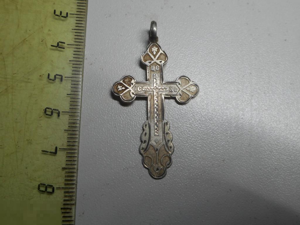 Крест нательный Серебро 84 проба Оригинал