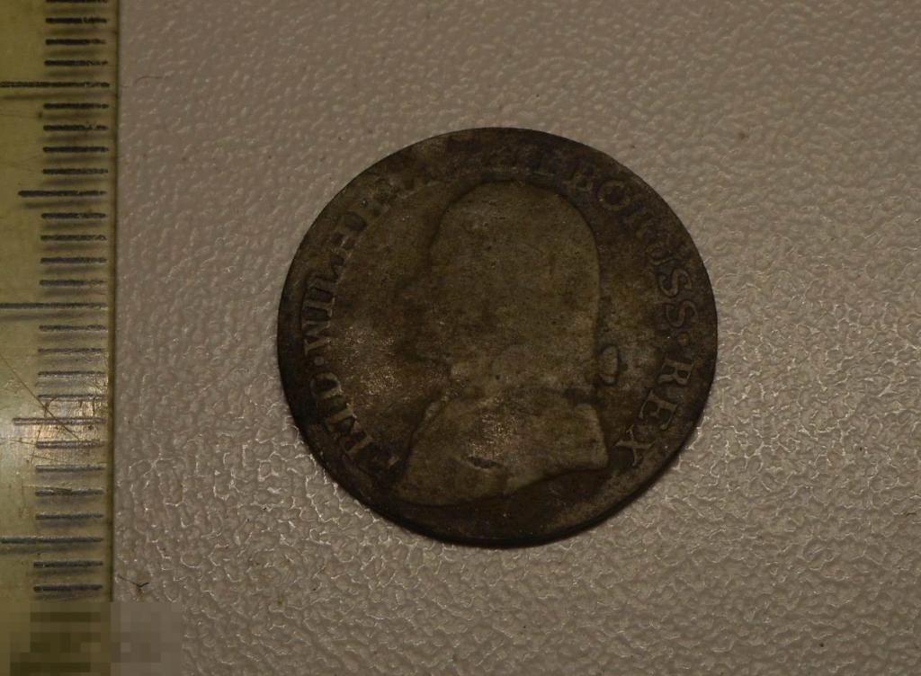 Пруссия 3 гроша 1803 год Серебро Оригинал
