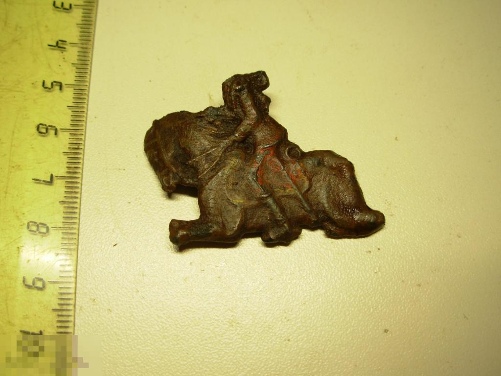 Игрушка Кавалерист Солдатик Оловянный Оригинал Царская Россия