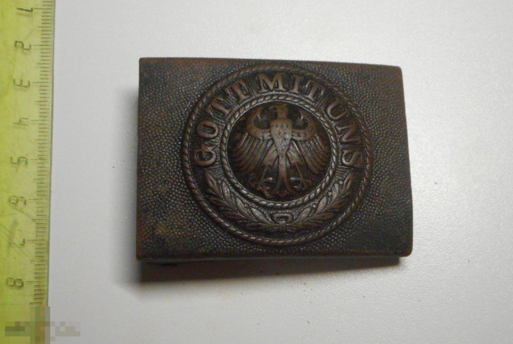 Пряга Пряжка Бляха Веймар Германия Ранняя Состояние Мельхиор Оригинал